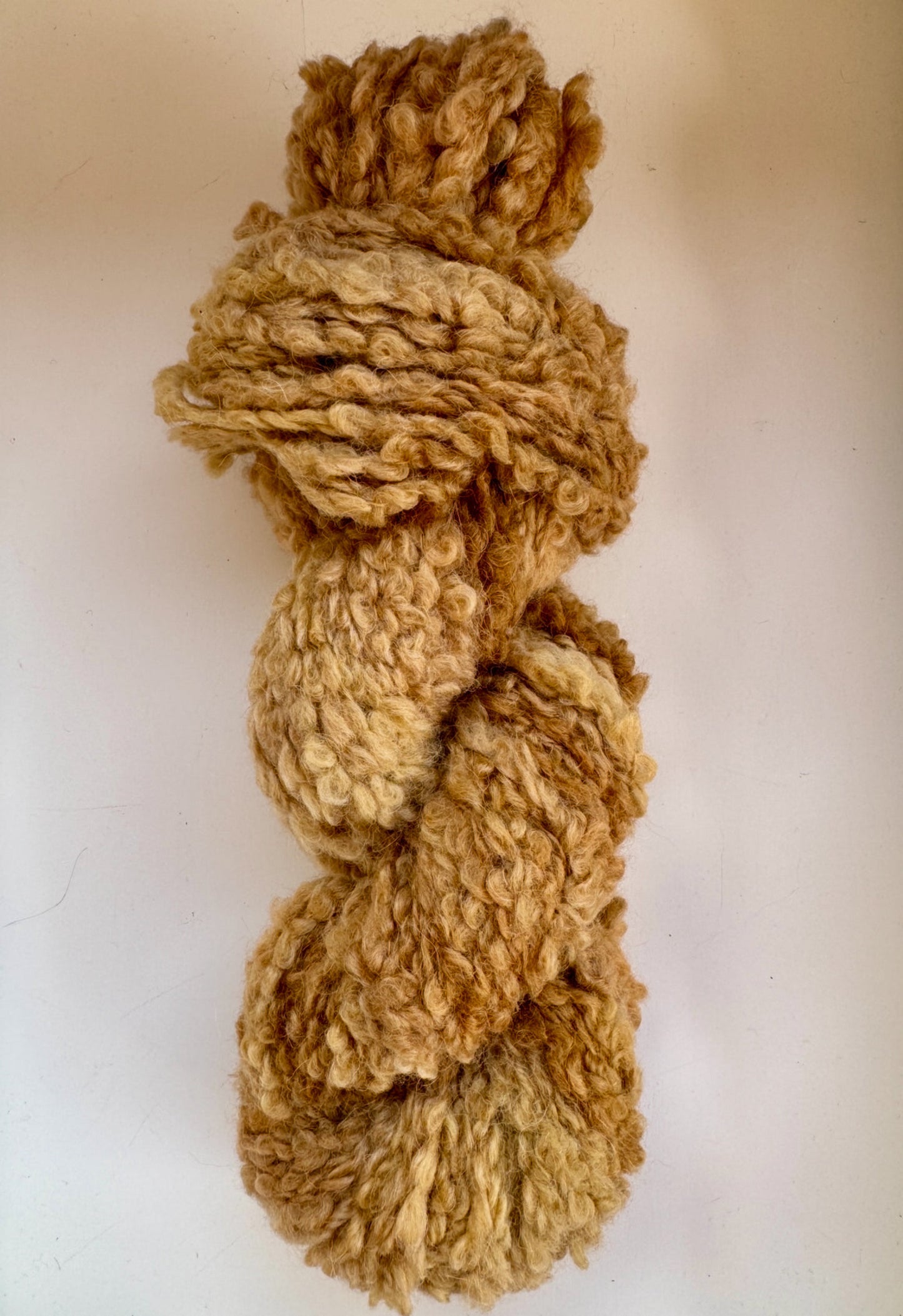 Caramel Chunky Boucle