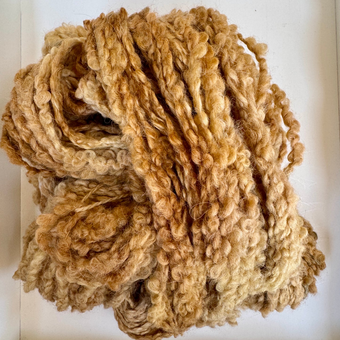 Caramel Chunky Boucle