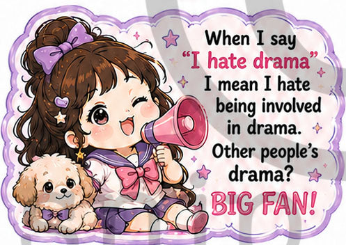 Big Fan Sticker