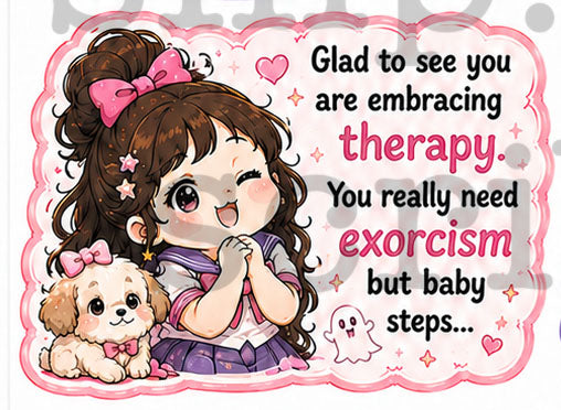 Therapy Sticker