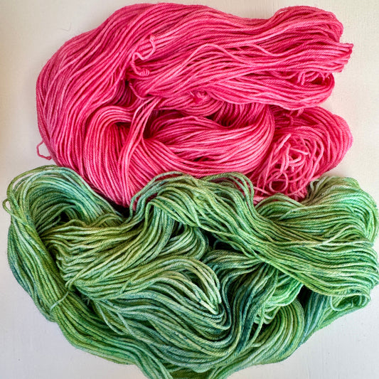 Watermelon  "Frill Seeker" Sock Kit