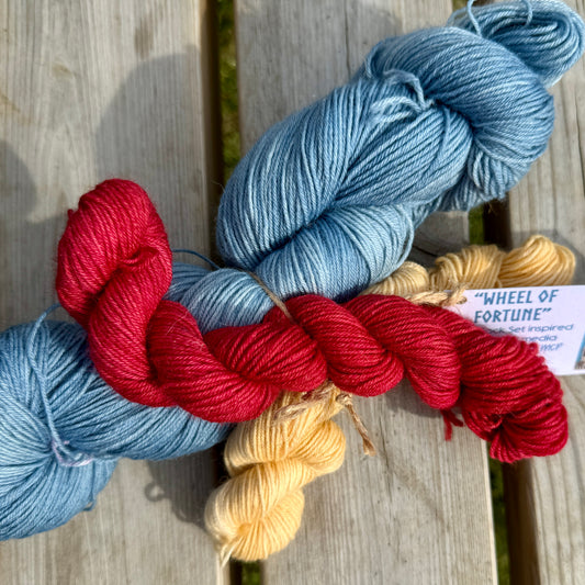 Tarot Sock Set - The Wheel Of Fortune