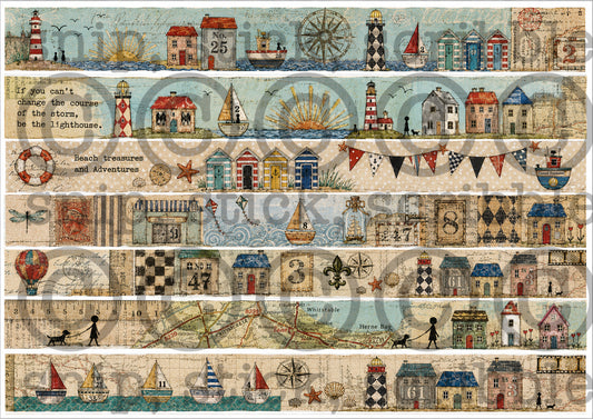 Doris McP Art Washi Strips