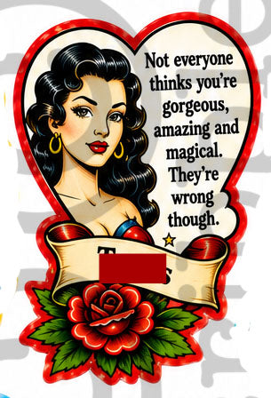 Gorgeous Large Sticker