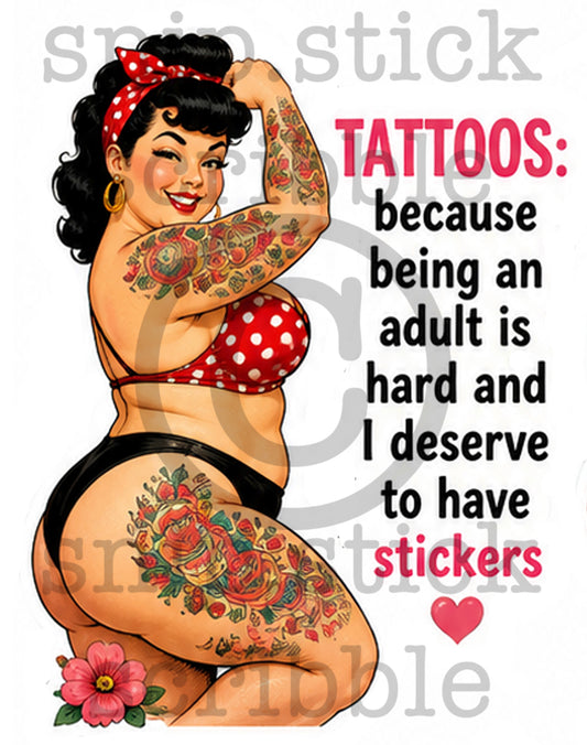 Tattoos sticker