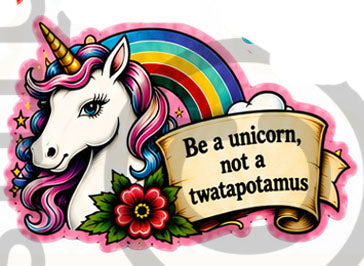 Unicorn Large Sticker
